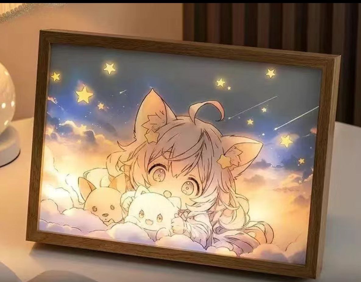 灯光画皮灯